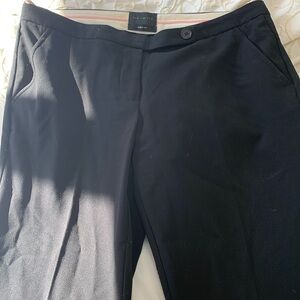 Great black pants.  The Limited size 8.  Drew fit. Flare boot cut